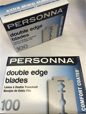 Personna Double Edge Blades Comfort Coated 100 ct.