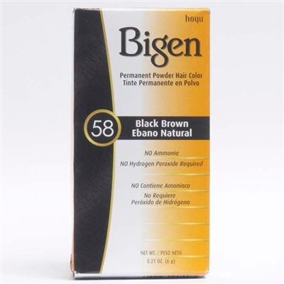 Bigen Black Brown 58 #BP58FN12