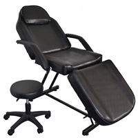 Basic Facial Massage Table Adjustable Barber Stool Tattoo Chair